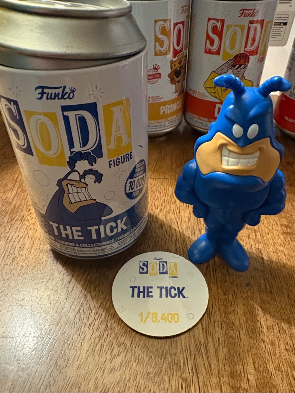 Funko The Tick Blue Soda Vinyl Figure Collectible